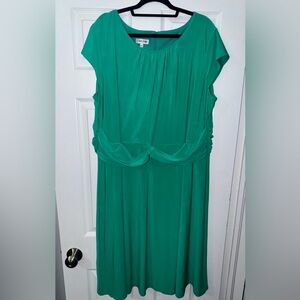 Jones Studio Women’s Size 22W Green Mini Dress